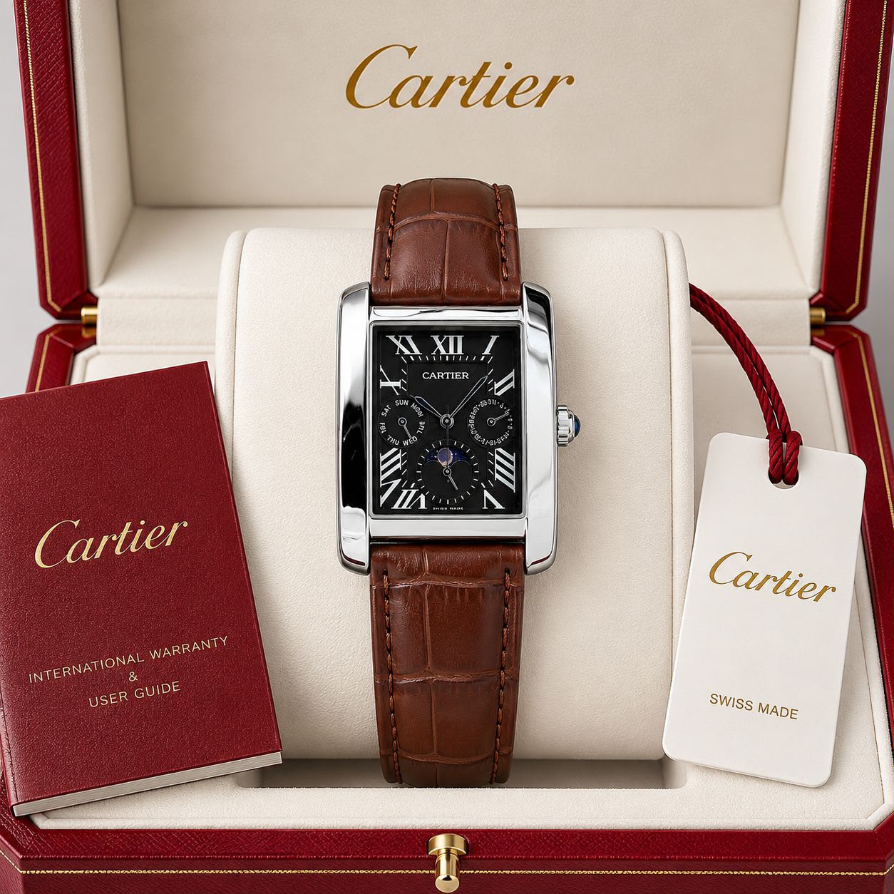 CARTIER TANK MOONPHASE – THE ICON OF REFINED LUXURY